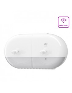 Dispensador Papel Hig. TORK T9 SmartOne Mini Duplo Branco