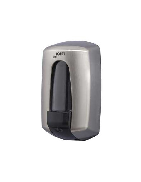 Saboneteira Plastica Aitana 900ml Cinza