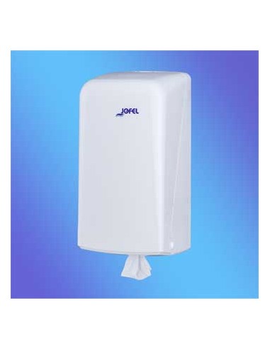 Dispensador Toalhas Rolo Mini Extracao Central Branco