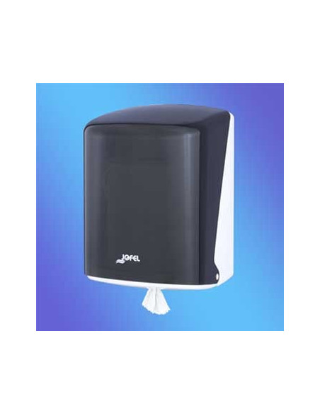 Dispensador Toalhas Rolo Extracao Central Fumado