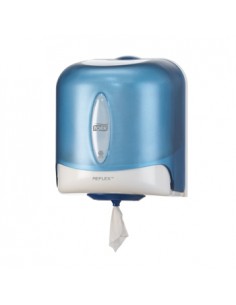 Dispensador Toalhas Rolo TORK M4 Reflex Cor Azul