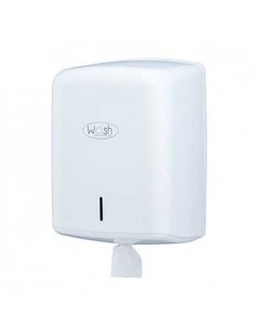 Dispensador Toalhas Rolo Extracao Central Branco