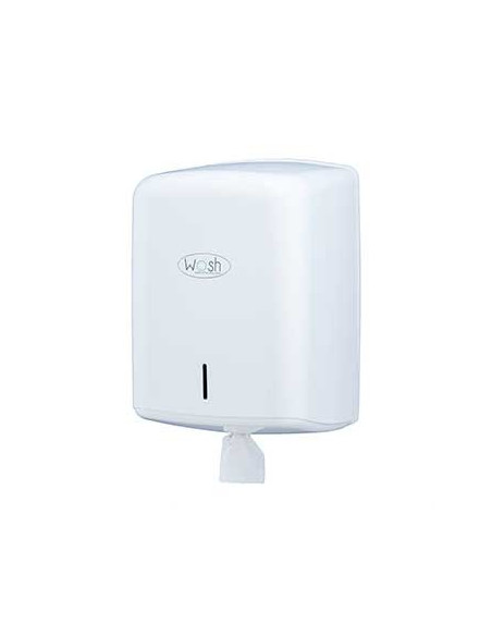 Dispensador Toalhas Rolo Extracao Central Branco