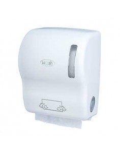 Dispensador Toalhas Rolo c/ Auto-Corte ABS Branco