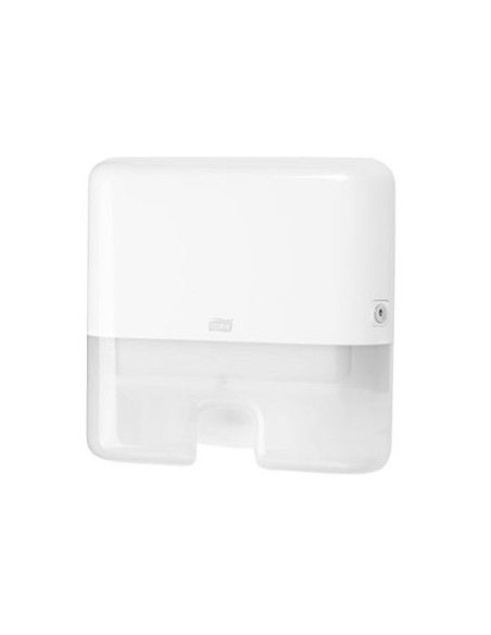 Dispensador Mini Toalhas Mao Zig-Zag TORK H2 Branco - 1un