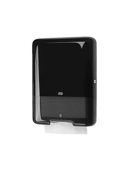 Dispensador Toalhas Mao Zig-Zag TORK H3 Preto - 1un