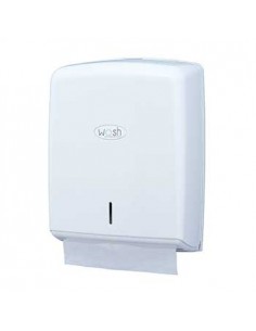 Dispensador Toalhas Mao Zig-Zag Branco 1un