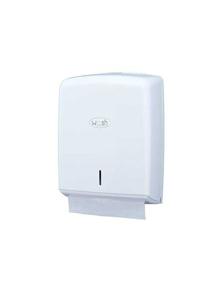 Dispensador Toalhas Mao Zig-Zag Branco 1un