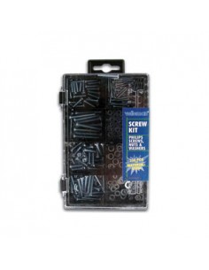 Conjunto de 330 parafusos, porcas e anilhas diversas