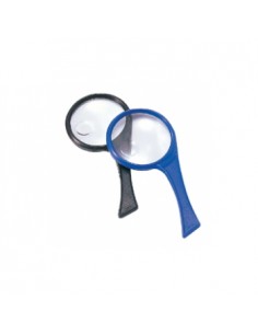 Lupa Redonda Plástico Azul Eagle Eterna