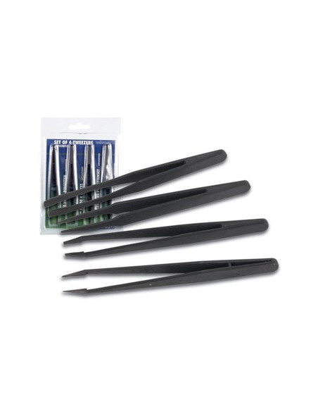 Set de 4 pincas nao condutoras