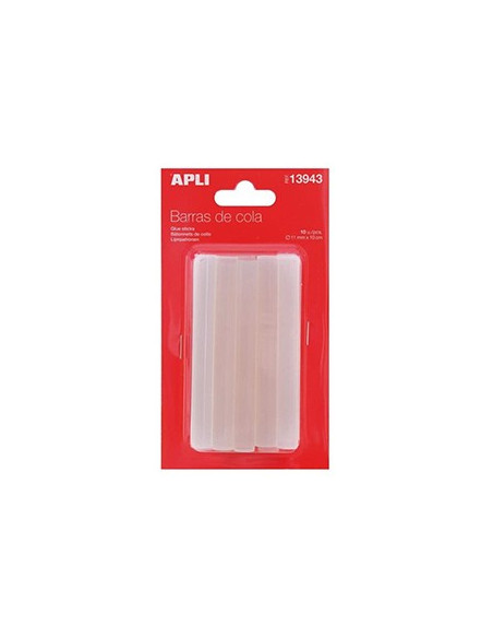 Recarga Bastões Cola Quente APLI 11mm 10un