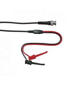 Ponta de teste cabo coaxial BNC macho 2 mini-pincas