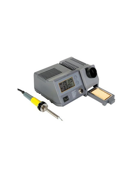 Estacao soldadura c/ LCD e Aquecedor Ceramica 48W 150-450C