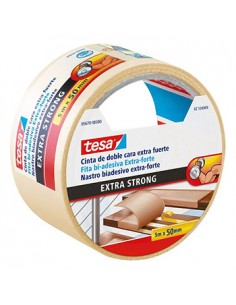 Fita Adesiva Dupla Face Tesa 50mmx10mt 1un (5671)