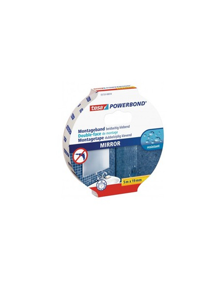 Fita Adesiva Dupla Face Tesa PowerBond Espelhos 19mmx5mts