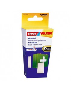 Fita Fixação Velcro Colar Tesa 20mmx1m Preto