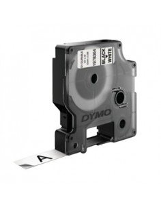 Fita Gravacao Dymo 12mmx5.5m Durable Preto/Branco