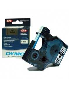 Fita Gravacao Dymo 09mmx7m Preto/Branco (40913)