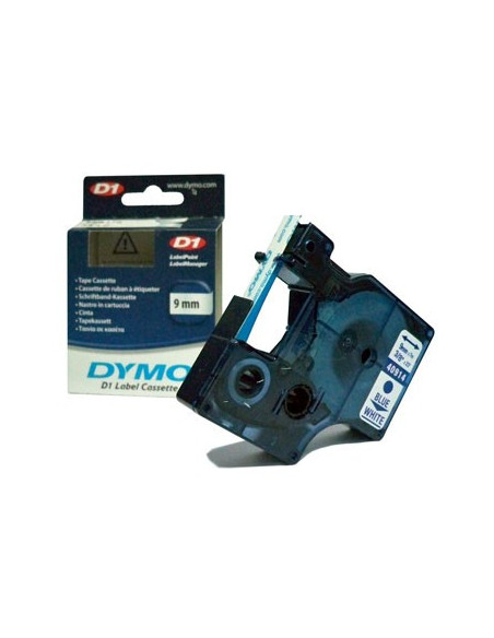 Fita Gravacao Dymo 09mmx7m Azul/Branco (40914)