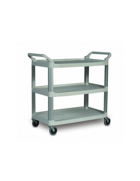Carro Servico X-Tra 103x51x96cm 3 Niveis Branco