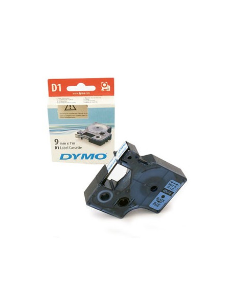 Fita Gravacao Dymo 09mmx7m Preto/Azul (40916)