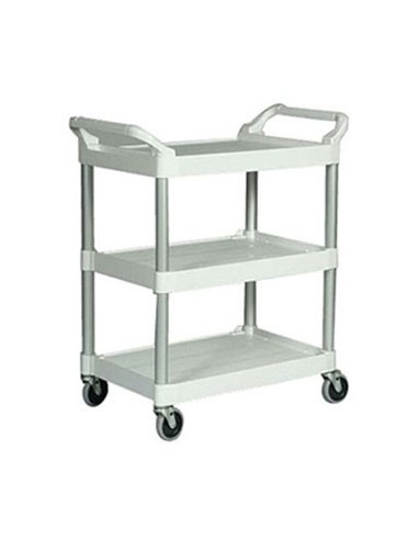 Carro Servico 85x47x93cm 3 Niveis Branco