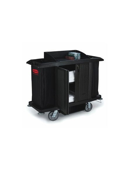 Carro Servico Hotel 152,4x56x127cm  Preto
