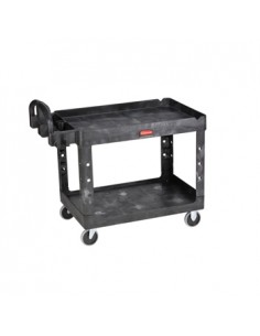 Carro Trabalho com prateleiras de rebordo 226Kg Preto