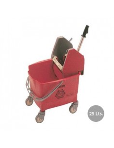 Combo Bravo (Balde 25Litros+Prensa) Vermelho