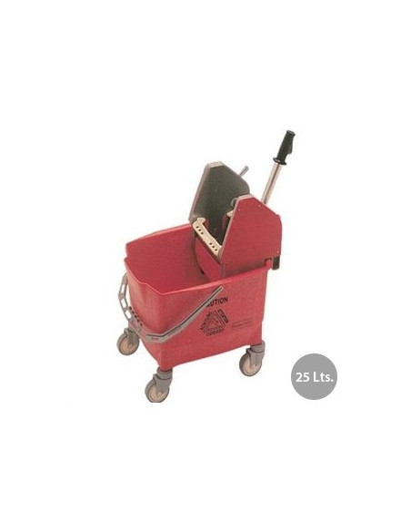 Combo Bravo (Balde 25Litros+Prensa) Vermelho