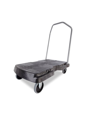 Plataforma Movel Triple Trolley 83x52cm capacid. 181Kg Preto