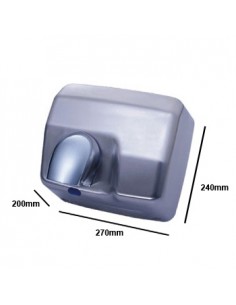 Secador de Maos Electrico com Sensor PW-250 2500W Aco Cromad