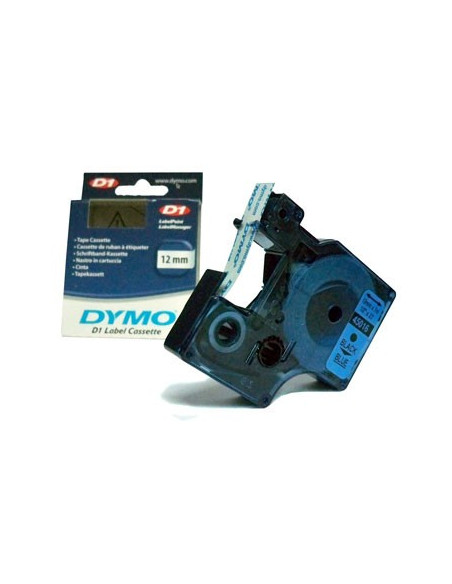 Fita Gravacao Dymo 12mmX7m Azul/Preto  (45016)