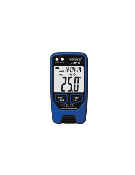 Colector de temperatura e humidade com interface USB