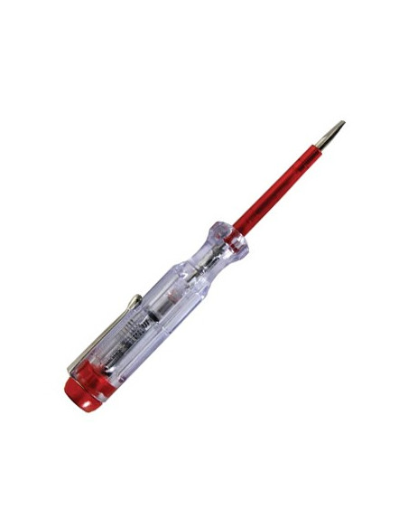 Testador de tensao com indicador luminoso (Busca polos)